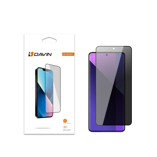 Xiaomi Uyumlu  Redmi Note 13 Pro Plus 5G Davin 5D Hayalet Cam Ekran Koruyucu
