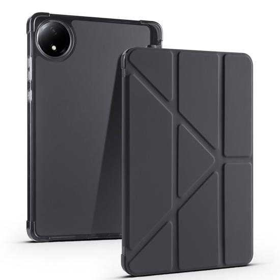 Xiaomi Uyumlu  Redmi Pad SE 8.7 Kılıf Zore Tri Folding Kalem Bölmeli Standlı Kılıf