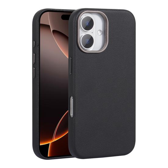 iPhone Uyumlu 16 Plus Kılıf M-safe Şarj Özellikli PU Deri Zore Adora Kapak