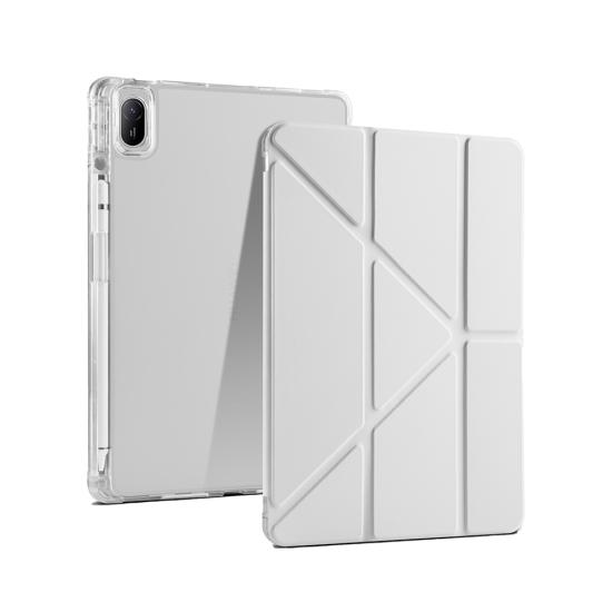 Huawei Uyumlu Matepad SE 11 Kılıf Zore Tri Folding Kalem Bölmeli Standlı Kılıf