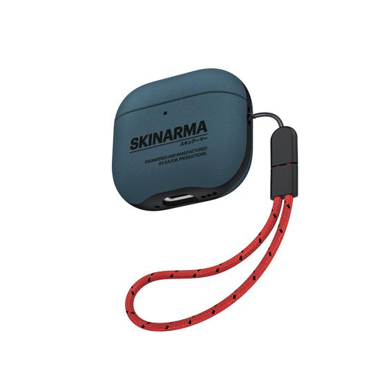 Airpods Uyumlu 4 Kılıf Skinarma PU Deri Tasarım Spunk Kılıf