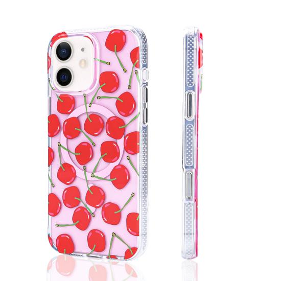 iPhone Uyumlu 12 Kılıf M-safe Şarj Özellikli Zore Stilo Kapak