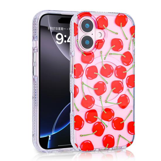 iPhone Uyumlu 16 Plus Kılıf M-safe Şarj Özellikli Zore Stilo Kapak