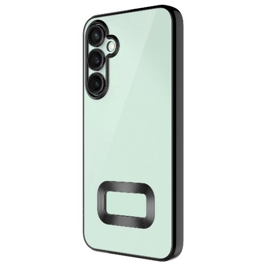 Galaxy Uyumlu A36 Kılıf Kamera Korumalı Logo Gösteren Zore Omega Kapak