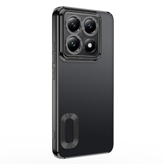 Xiaomi Uyumlu  14T Pro Kılıf Kamera Korumalı Logo Gösteren Zore Omega Kapak