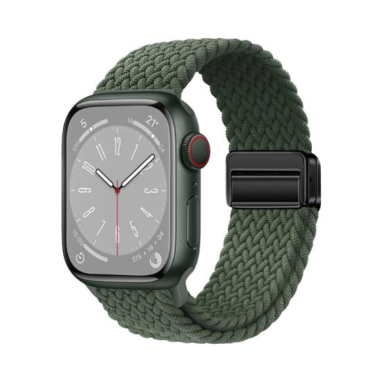 Watch 10 46mm Zore KRD-134 Örgü Tasarımlı Hasır Kordon Strap Kayış
