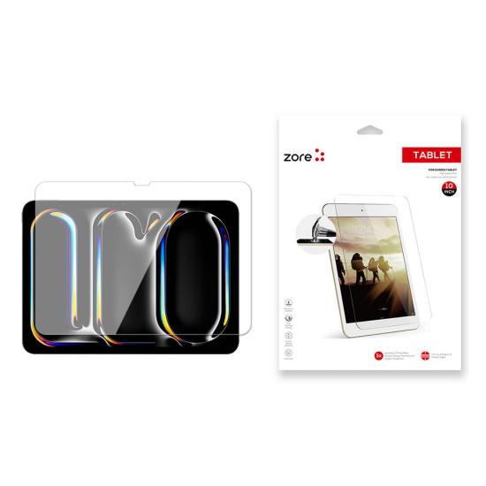 iPad Uyumlu Air 11 2025 M3 Zore Tablet Blue Nano Ekran Koruyucu