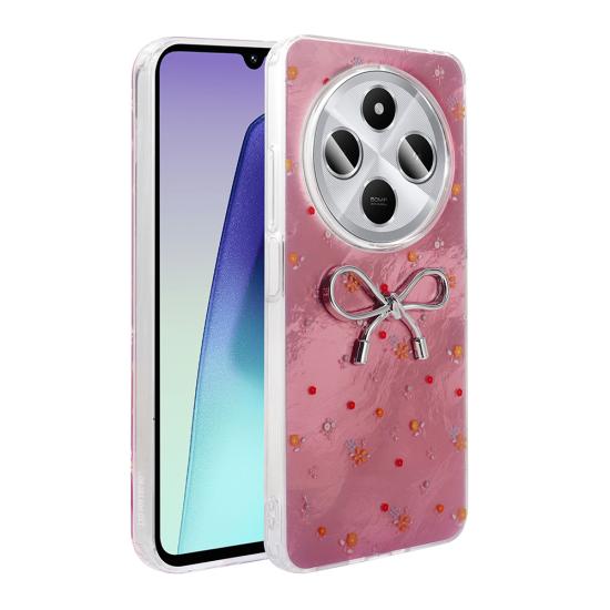 Xiaomi Uyumlu  Redmi 14C 4G Kılıf Kamera Korumalı Figürlü Zore Ponti Silikon Kapak