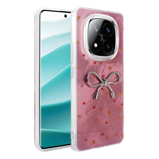 Xiaomi Uyumlu  Redmi Note 14 Pro 5G Kılıf Kamera Korumalı Figürlü Zore Ponti Silikon Kapak
