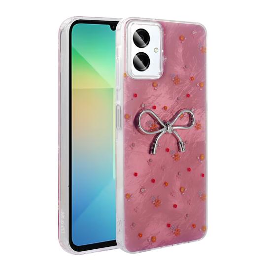 Galaxy Uyumlu A06 Kılıf Kamera Korumalı Figürlü Zore Ponti Silikon Kapak