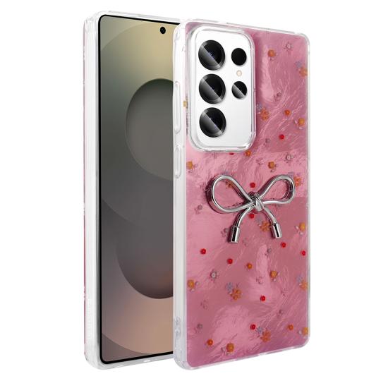 Galaxy Uyumlu S23 Ultra Kılıf Kamera Korumalı Figürlü Zore Ponti Silikon Kapak