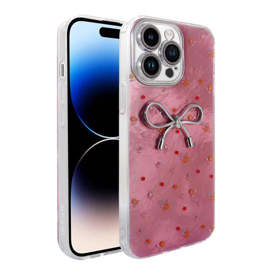 iPhone Uyumlu 14 Pro Max Kılıf Kamera Korumalı Figürlü Zore Ponti Silikon Kapak