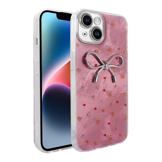 iPhone Uyumlu 15 Kılıf Kamera Korumalı Figürlü Zore Ponti Silikon Kapak