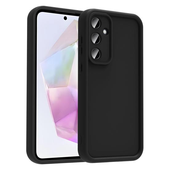 Galaxy Uyumlu A36 Kılıf Kamera Korumalı Zore Ananas Kapak