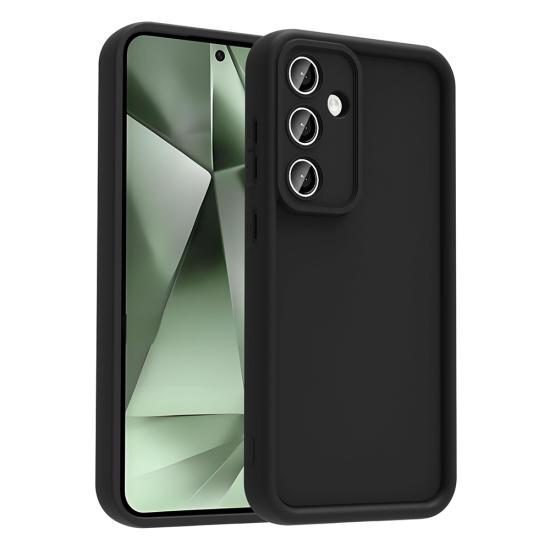 Galaxy Uyumlu S24 FE Kılıf Kamera Korumalı Zore Ananas Kapak