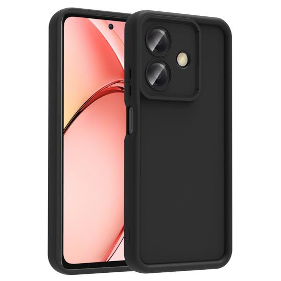 Oppo A3 Kılıf Kamera Korumalı Zore Ananas Kapak