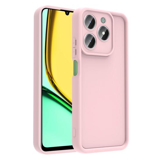 Realme C61 Kılıf Kamera Korumalı Zore Ananas Kapak