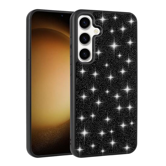 Galaxy Uyumlu A35 Kılıf Parlak Taşlı Tasarım Zore Pırlanta Kapak