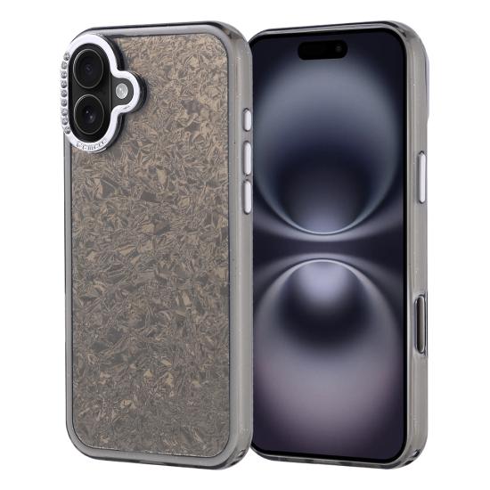 iPhone Uyumlu 16 Plus Kılıf Taşlı Tasarımlı Zore Kapi Kapak