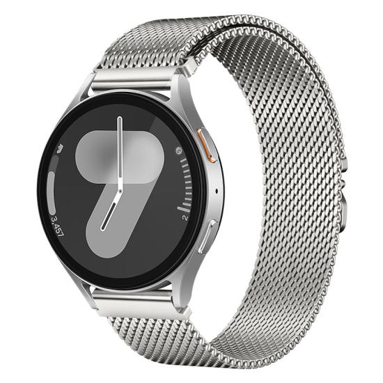 Galaxy Uyumlu Watch 46mm Zore KRD-25 Metal Hasır Kordon