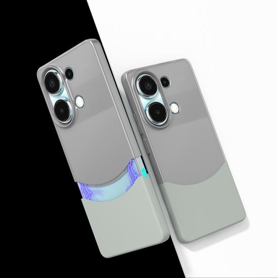 Xiaomi Uyumlu  Redmi Note 13 Pro 4G Kılıf Mıknatıslı Zore Duble Kapak