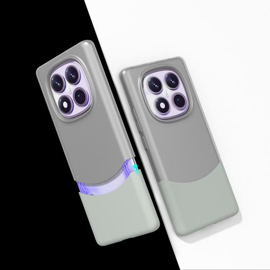 Xiaomi Uyumlu  Redmi Note 14 Pro 5G Kılıf Mıknatıslı Zore Duble Kapak