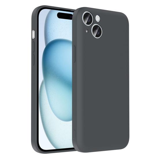 iPhone Uyumlu 15 Plus Kılıf Kamera Korumalı Kartlık Hazneli Zore Vitra Kapak