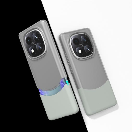Xiaomi Uyumlu  Redmi Note 14 Pro Plus Kılıf Mıknatıslı Zore Duble Kapak