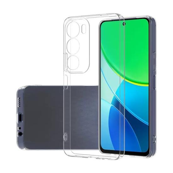 Vivo Y19S Kılıf Zore Süper Silikon Kapak