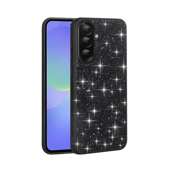 Galaxy Uyumlu A56 Kılıf Parlak Taşlı Tasarım Zore Pırlanta Kapak