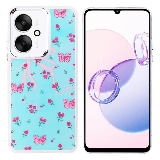 Xiaomi Uyumlu  Poco C65 Kılıf Airbag Tasarımlı Zore Hadra Kapak