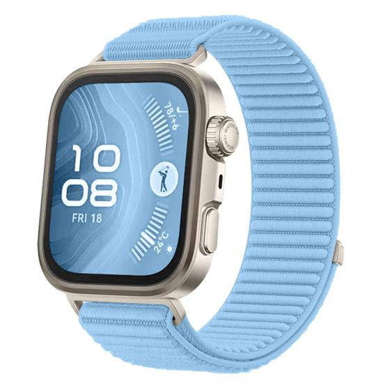 Huawei Uyumlu Watch Fit 4 Pro Zore KRD-144 Hasır Kordon