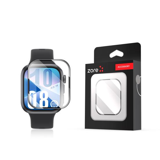 Huawei Uyumlu Watch Fit 4 Zore PMMA Pet Saat Ekran Koruyucu
