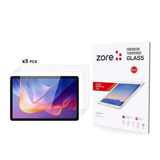Xiaomi Uyumlu  Redmi Pad 2 Zore 5in1 Tablet Temperli Cam Ekran Koruyucu