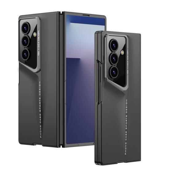 Galaxy Uyumlu Z Fold 7 Kılıf Ultra İnce Kamera Korumalı Sert Rubber Zore Procase Kapak
