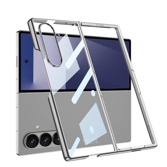 Galaxy Uyumlu Z Fold 7 Kılıf Zore Full Camlı Kıpta Kapak