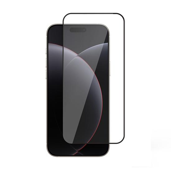 iPhone Uyumlu 17 Pro Zore Rika Premium Temperli Cam Ekran Koruyucu