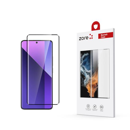 Xiaomi Uyumlu  Redmi Note 13 Pro Plus 5G Zore Full Yapışkanlı Cam Ekran Koruyucu