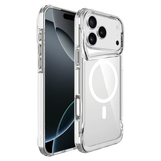iPhone Uyumlu 17 Pro Kılıf Zore M-safe Şarj Özellikli T-Max M-safe Kapak