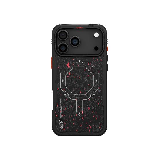 iPhone Uyumlu 17 Pro Max Kılıf M-safe Şarj Özellikli Airbag Tasarımlı Skinarma Vektor Kapak