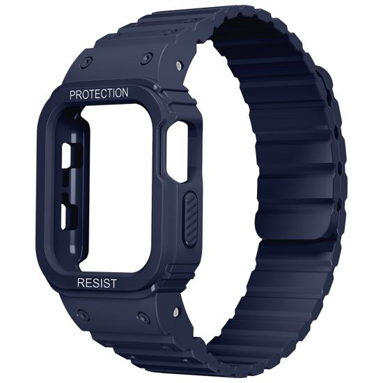 Watch 40mm Zore KRD-142 Airbag Tasarımlı Kasa Koruyuculu Silikon Kordon
