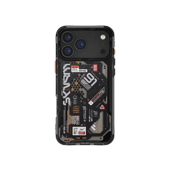 iPhone Uyumlu 17 Pro Max Kılıf Desenli Airbag Tasarımlı Skinarma Spectra Kapak