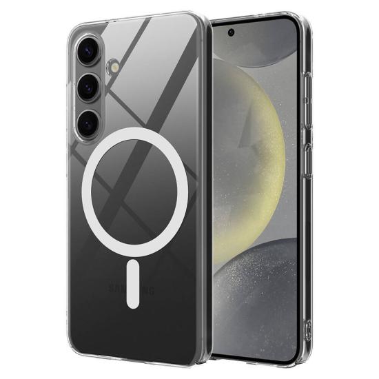 Galaxy Uyumlu S25 FE Kılıf Kamera Korumalı M-safe Sert PC Zore Porto Kapak