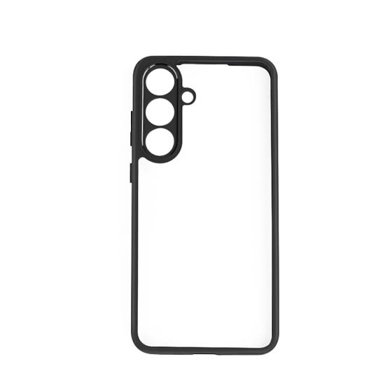 Galaxy Uyumlu S25 FE Kılıf Kamera Korumalı Şeffaf Arka Yüzey Zore New Roll Kapak