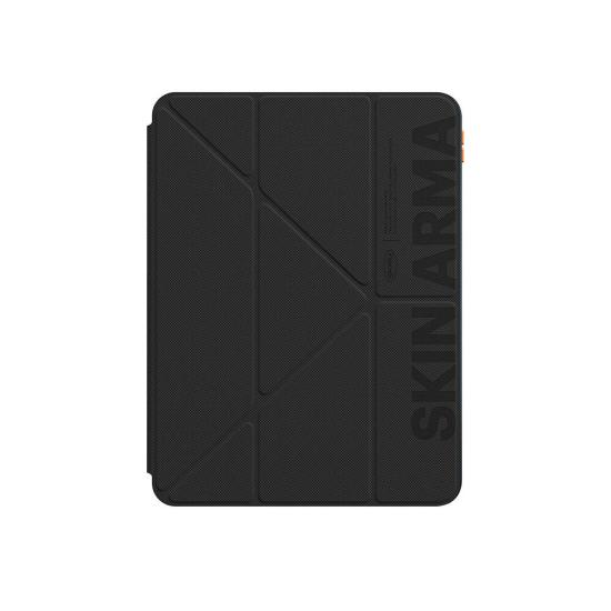 iPad Uyumlu Pro 11 2025 M5 Kılıf SkinArma Kabartma Baskı Tasarımlı 360 Tam Koruma Arkası Şeffaf Standlı Gamma Kılıf