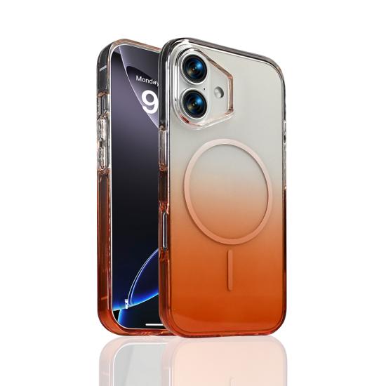 iPhone Uyumlu 17 Kılıf M-Safe Şarj Özellikli Zore Septik Silikon Kapak