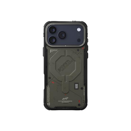 iPhone Uyumlu 17 Pro Max Kılıf M-Safe Şarj Özellikli Airbag Tasarımlı Skinarma Vigor Kapak