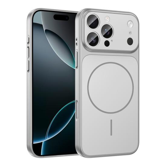 iPhone Uyumlu 15 Pro Kılıf Zore M-Safe Şarj Özellikli Kamera Korumalı Formen Kapak