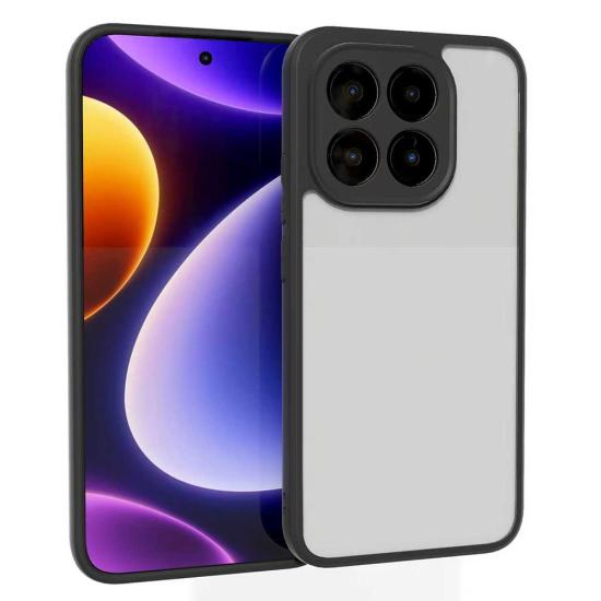 Xiaomi Uyumlu  15T Kılıf Kamera Korumalı Şeffaf Arka Yüzey Zore New Roll Kapak