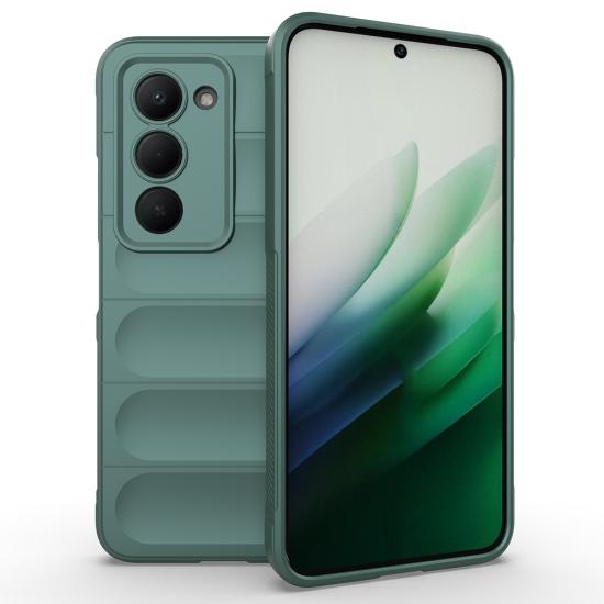 Xiaomi Uyumlu  Redmi 15 Kılıf Esnek TPU Oyuklu Arka Yüzey Tasarımlı Zore Etnik Silikon Kapak